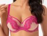 Gorsenia Malika Soft -rintaliivit Beige & Fuchsia-thumb Kaarituettu, toppaamaton 65-100, D-M K764-BEF