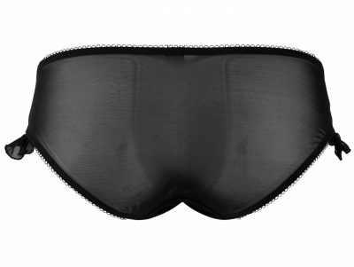 Cleo by Panache Marcie-alushousut musta Röyhelöhousut Marcie-sarjaan. 34-44 6832