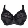 Plaisir Lingerie Maria UW Soft Full Cup -rintaliivit Black-thumb Kaarituettu, toppaamaton täyskuppiliivi, jossa joustopitsi kupin yläreunassa. 80-120, E-K 60025-1/BLK