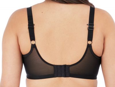 Elomi Matilda UW Plunge -rintaliivit Black Kiss Kaarituettu, kokokuppinen ja toppaamaton plunge-liivi 70-100, E-O EL8900-KIS