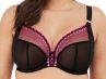 Elomi Matilda UW Plunge -rintaliivit Black Kiss-thumb Kaarituettu, kokokuppinen ja toppaamaton plunge-liivi 70-100, E-O EL8900-KIS