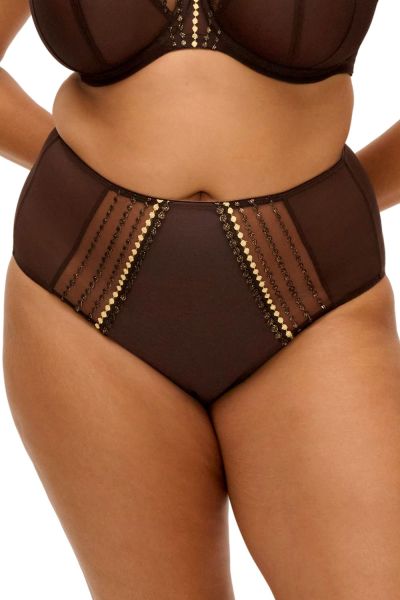 Elomi Matilda Full Brief -alushousut - Gold Rush Full Brief-malliset alushousut Matilda-sarjaan. M/40 - 4XL/50 EL8906-GOR