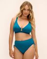 Fantasie Merissa High Waist -bikinihousut - Capri-thumb Korkeavyötäröiset bikinihousut säädettävällä sivunyörityksellä. S/38 - 2XL/46 FS505178-RIC