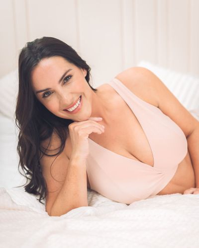 Royce Lingerie Mia NW Lounge & Sleep -bralette - Blush Kaaritueton bralettetoppi. 75-95 G/H - M/N 1451-BLH