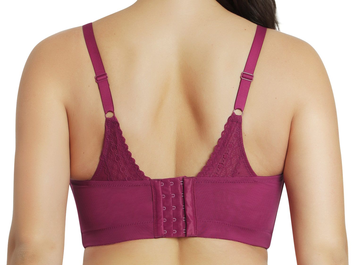 Parfait Mia Dot Longline -bralette Blackberry  Lumingerie rintaliivit ja  alusasut isorintaisille