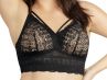 Parfait Mia Lace Longline -bralette Black-thumb Kaaritueton, muunneltava bralette 65-95, D-H P5951-BLK