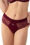 Gorsenia Mila-alushousut Burgundy-thumb Alushousut normaalikorkealla vyötäröllä. L/40 - 4XL/48 K957