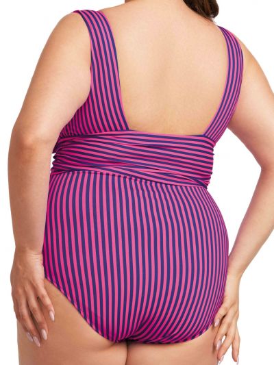 Nessa Swimwear Milano NW -uimapuku Fuchsia/Blue  M-3XL N543-FU-NA