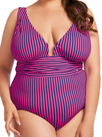 Nessa Swimwear Milano NW -uimapuku Fuchsia/Blue  M-3XL N543-FU-NA