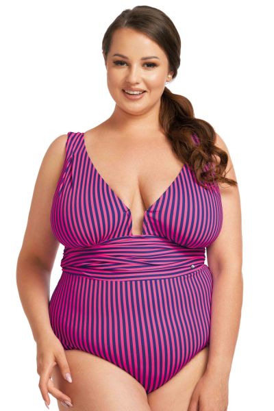 Nessa Swimwear Milano NW -uimapuku Fuchsia/Blue  M-3XL N543-FU-NA