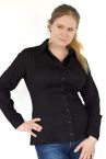 Minimal pitkähihainen paitapusero musta