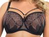 Gorsenia Modena Soft -rintaliivit musta-thumb Kaarituettu, toppaamaton liivi 65-95, D-M K624