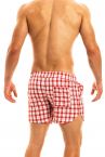 Modus Vivendi Capsule uimashortsit punaruudullinen-thumb Uimashortsit 100% Polyester S-XL S16921_red