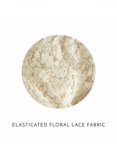 Modus Vivendi Floral lace tanga kermanvalkoinen Tanga brief 95% Polyesteri, 5% Elastaani S-XL 04112_ivory