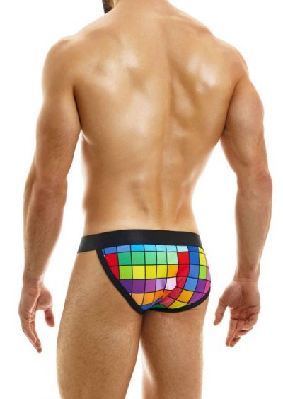 Modus Vivendi Inclusive tanga brief ruutukuosi Tanga brief 95% Polyesteri, 5% Elastaani S-XL 08315