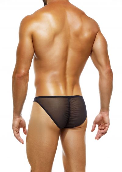 Modus Vivendi Latex low cut brief musta Low cut brief 95% Polyesteri, 5% Elastaani S-XL 11214