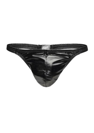 Modus Vivendi Latex string musta String 100% Polyesteri S-XL 11212