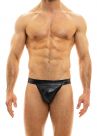 Modus Vivendi Leather look tanga musta-thumb Tanga 100% Polyester S-XL 20512