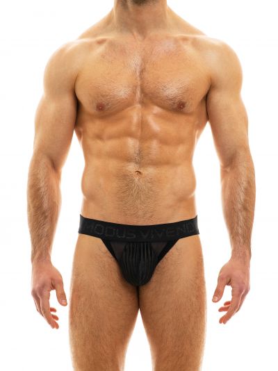 Modus Vivendi Tiffanys velvet jockstrap musta Jockstrap 92% Polyesteri, 8% Elastaani S-XL 12011