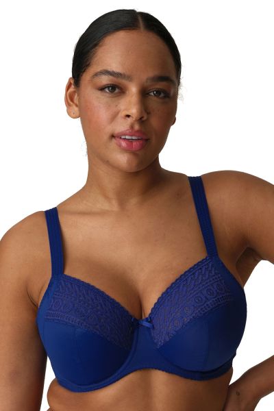 PrimaDonna Montara UW Full Cup -rintaliivit Lazurite D-H Kaarituettu, toppaamaton täyskuppinen liivi sivutuella. 70-110, D-H 0163380-LAZ