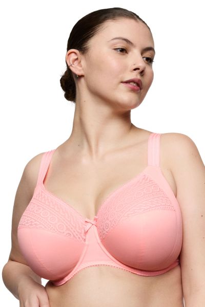 Primadonna Montara UW Full Cup -rintaliivit Pink Parfait Kaarituettu, toppaamaton täyskuppinen liivi sivutuella. 70-110, D-M 01633-80/85-PPF