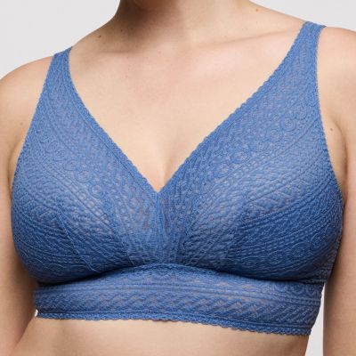 Primadonna Montara NW Soft Bralette -rintaliivit - Regatta Kaaritueton, toppaamaton kokokuppinen pitsibralette. 70-95, D-G 0163386-REG