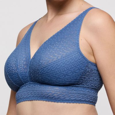 Primadonna Montara NW Soft Bralette -rintaliivit - Regatta Kaaritueton, toppaamaton kokokuppinen pitsibralette. 70-95, D-G 0163386-REG