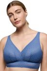 Primadonna Montara NW Soft Bralette -rintaliivit - Regatta-thumb Kaaritueton, toppaamaton kokokuppinen pitsibralette. 70-95, D-G 0163386-REG