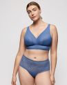 Primadonna Montara NW Soft Bralette -rintaliivit - Regatta-thumb Kaaritueton, toppaamaton kokokuppinen pitsibralette. 70-95, D-G 0163386-REG