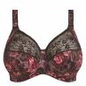 Elomi Morgan UW Full Cup -rintaliivit Dark Romance-thumb Kaarituettu, kokokuppinen ja toppaamaton liivi joustavalla pitsillä. 70-105, E-R EL4110-DAE