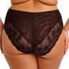 Elomi Morgan High Leg Brief -alushousut Dark Romance-thumb Midihousu normaalikorkealla vyötäröllä, korkealle leikatut jalansuut. M/40 - 4XL/50 EL4118-DAE