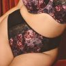 Elomi Morgan High Leg Brief -alushousut Dark Romance-thumb Midihousu normaalikorkealla vyötäröllä, korkealle leikatut jalansuut. M/40 - 4XL/50 EL4118-DAE
