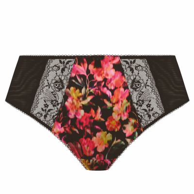 Elomi Morgan High Leg Brief -alushousut - Hot House Midihousu normaalikorkealla vyötäröllä, korkealle leikatut jalansuut. M/40 - 4XL/50 EL4118-HOU