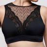 Primadonna Naica NW Soft Bralette -rintaliivit - Black-thumb Kaaritueton, toppaamaton kokokuppinen pitsibralette. 70-95, D-G 0163596-ZWA