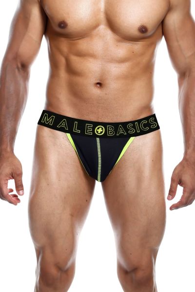 MaleBasics Neon stringit keltainen MBN05 Trunk 78% Nylon, 22% Spandex<br> S-XL MBM01