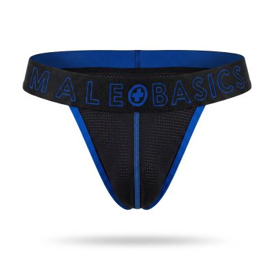 MaleBasics Neon stringit royal MBN05 Trunk 78% Nylon, 22% Spandex<br> S-XL MBM01