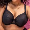 Elomi Nerina UW Stretch Plunge -rintaliivit Black-thumb Kaarituettu, kokokuppinen ja toppaamaton plunge-liivi sileällä joustopitsillä. 70-100, E-N EL302734-BLK