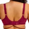 Elomi Nerina UW Stretch Plunge -rintaliivit Rouge-thumb Kaarituettu, kokokuppinen ja toppaamaton plunge-liivi sileällä joustopitsillä. 70-100, E-N EL302734-ROG