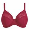Elomi Nerina UW Stretch Plunge -rintaliivit Rouge-thumb Kaarituettu, kokokuppinen ja toppaamaton plunge-liivi sileällä joustopitsillä. 70-100, E-N EL302734-ROG