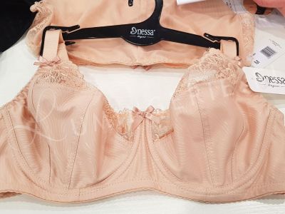 Nessa Clarisse Soft Side Support -rintaliivit Beige Kaarituettu, toppaamaton sivutuettu liivimalli 70-100, D-P CLA-N507-BEZ