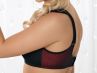 Nessa Nessa Soft Comfort Sport -urheiluliivit punainen leopardi-thumb Kaaritueton, toppaamaton urheiluliivi pehmustetuilla olkaimilla. 60-100, D-P 070-519