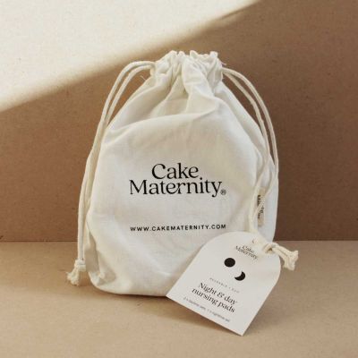 Cake Maternity Night & Day kestoliivinsuojat 3 paria + säilytyspussi Kestävät ja pestävät kestoliivinsuojat, pakkauksessa 3 paria + pussi  12-4000