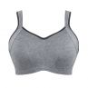 Sculptresse by Panache Sculptresse Sport 9441 urheilurintaliivit Charcoal Marl-thumb Kaarituettu, toppaamaton urheiluliivi, jossa olkaimissa racerback-mahdollisuus 75-105, D-K SCU-9441-CML