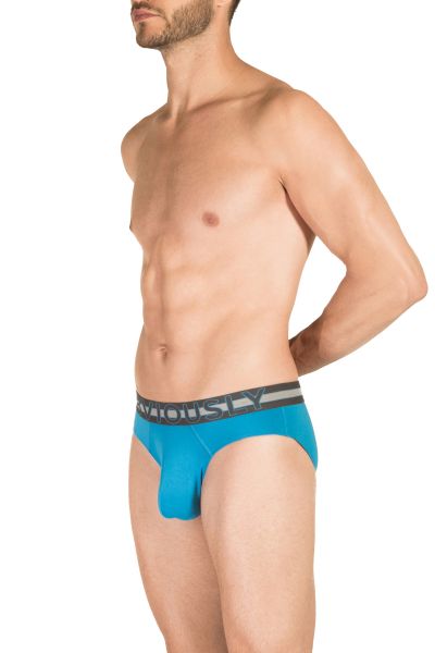 Obviously EveryMan Brief 2-pack turkoosi ja valkoinen Brief 90% Bambu, 10% Lycra<br> S-XL B02-1F/B02-1N