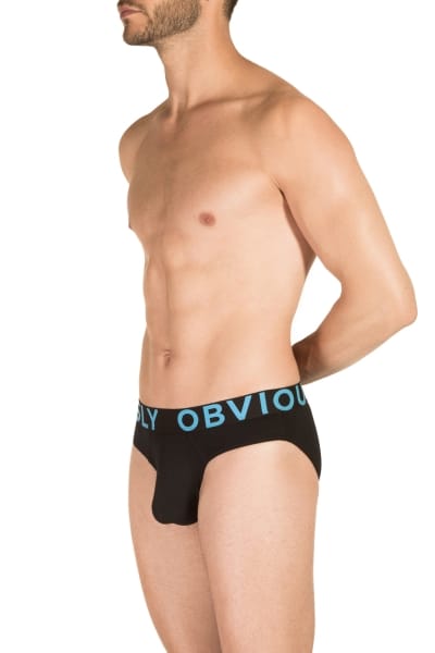 Obviously EveryMan Brief musta Brief 90% Bambu, 10% Lycra<br> S-3XL B02-1A