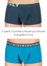 Obviously EveryMan Trunk 2-pack tumma turkoosi ja turkoosi-thumb Trunk 90% Bambu, 10% Lycra<br> S-XL B03-1H/B03-1F