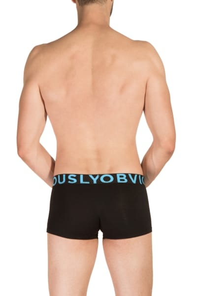 Obviously EveryMan Trunk musta Trunk 90% Bambu, 10% Lycra<br> S-3XL B03-1A