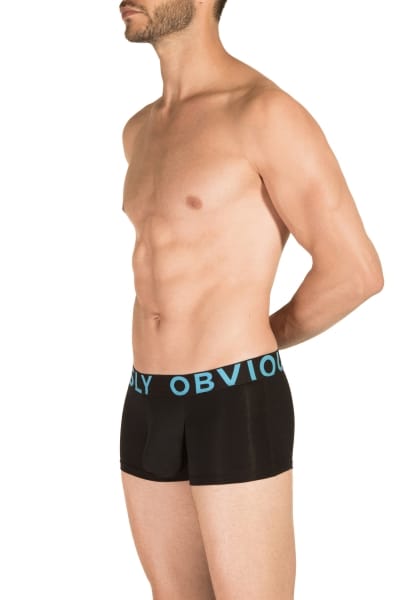 Obviously EveryMan Trunk musta Trunk 90% Bambu, 10% Lycra<br> S-3XL B03-1A