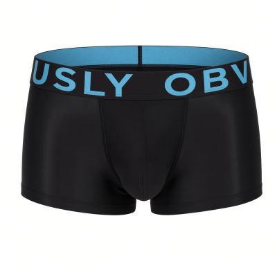 Obviously EveryMan Trunk musta Trunk 90% Bambu, 10% Lycra<br> S-3XL B03-1A