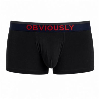 Obviously FreeMan Trunk musta Trunk 90% Bambu, 10% Lycra S-XL C03-1A